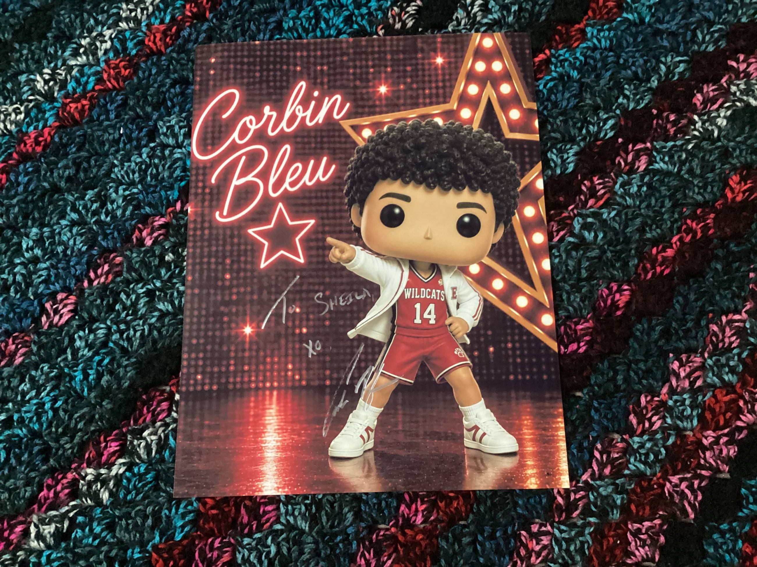 Corbin Bleu autograph
