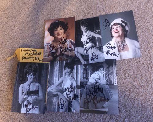 Chita Rivera autograph