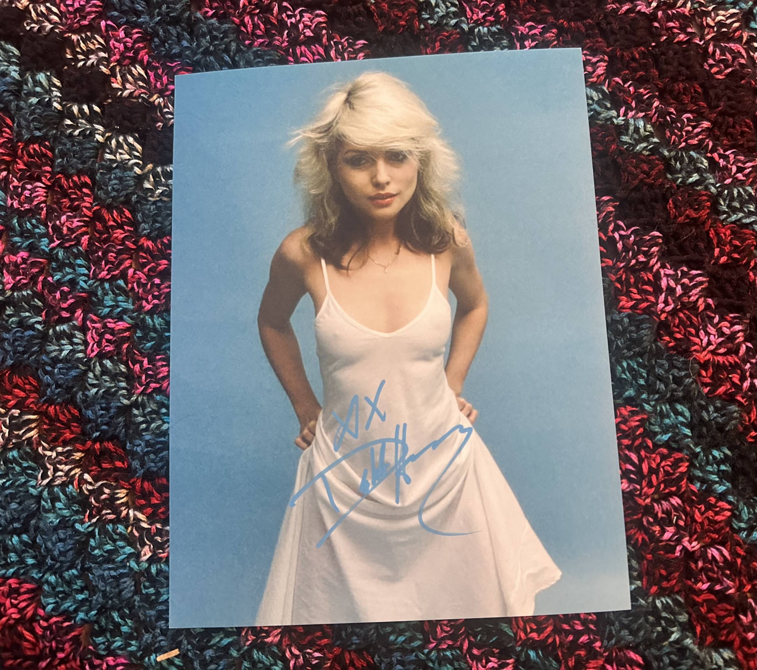 Deborah Harry autograph