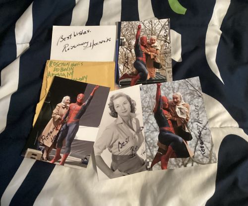 Rosemary Harris autograph