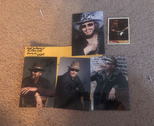 Hank Williams, Jr. autograph