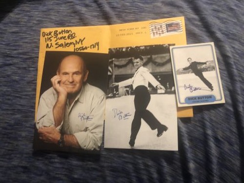 Dick Button autograph