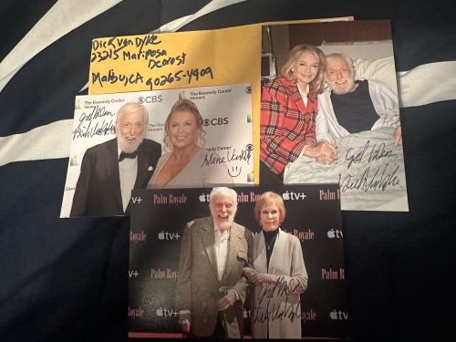 Dick Van Dyke autograph