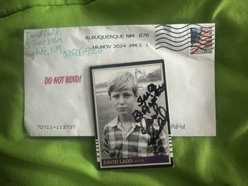 David Ladd autograph