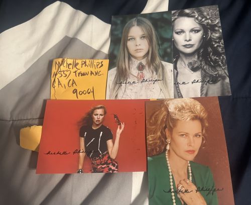 Michelle Phillips autograph