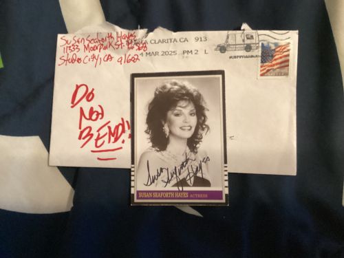 Susan Seaforth Hayes autograph