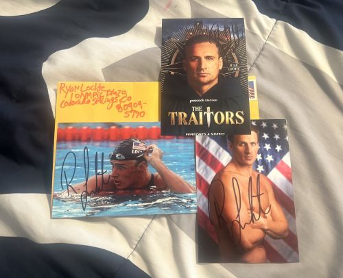 Ryan Lochte autograph