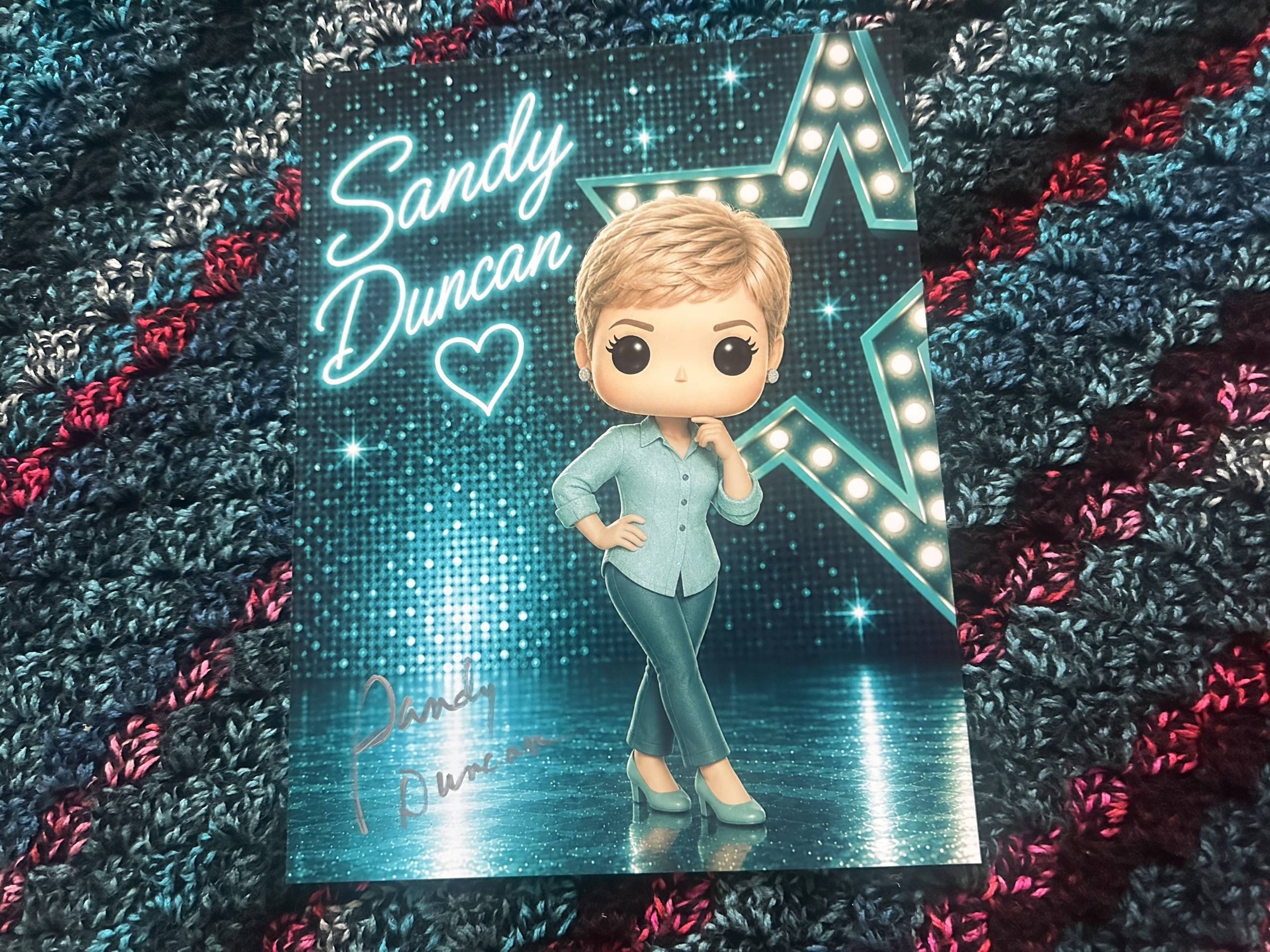 Sandy Duncan autograph