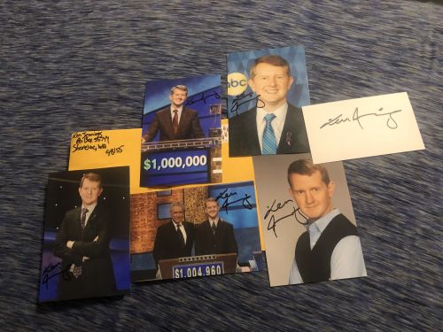Ken Jennings autograph