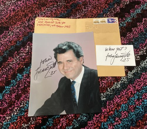 John Larroquette autograph
