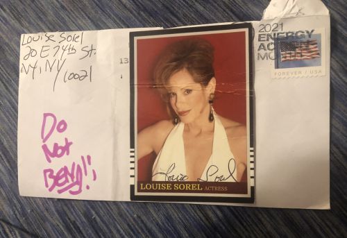 Louise Sorel autograph