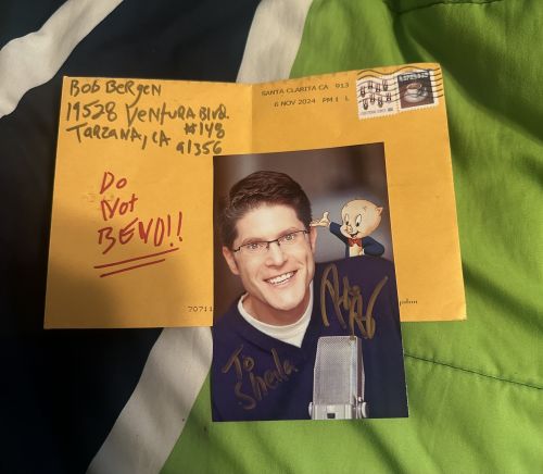 Bob Bergen autograph