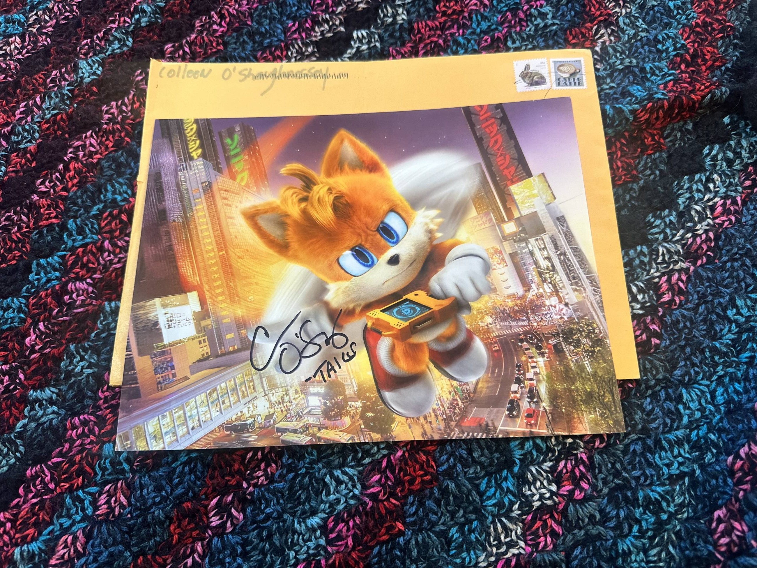 Colleen O'Shaughnessey autograph