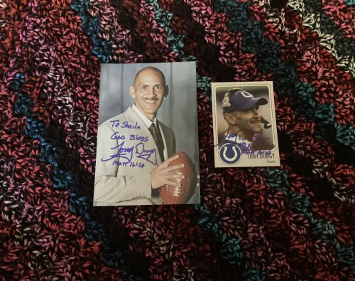 Tony Dungy autograph