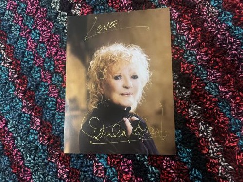 Petula Clark autograph