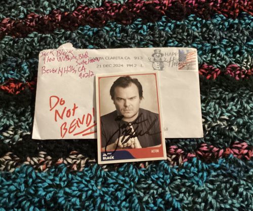 Jack Black autograph