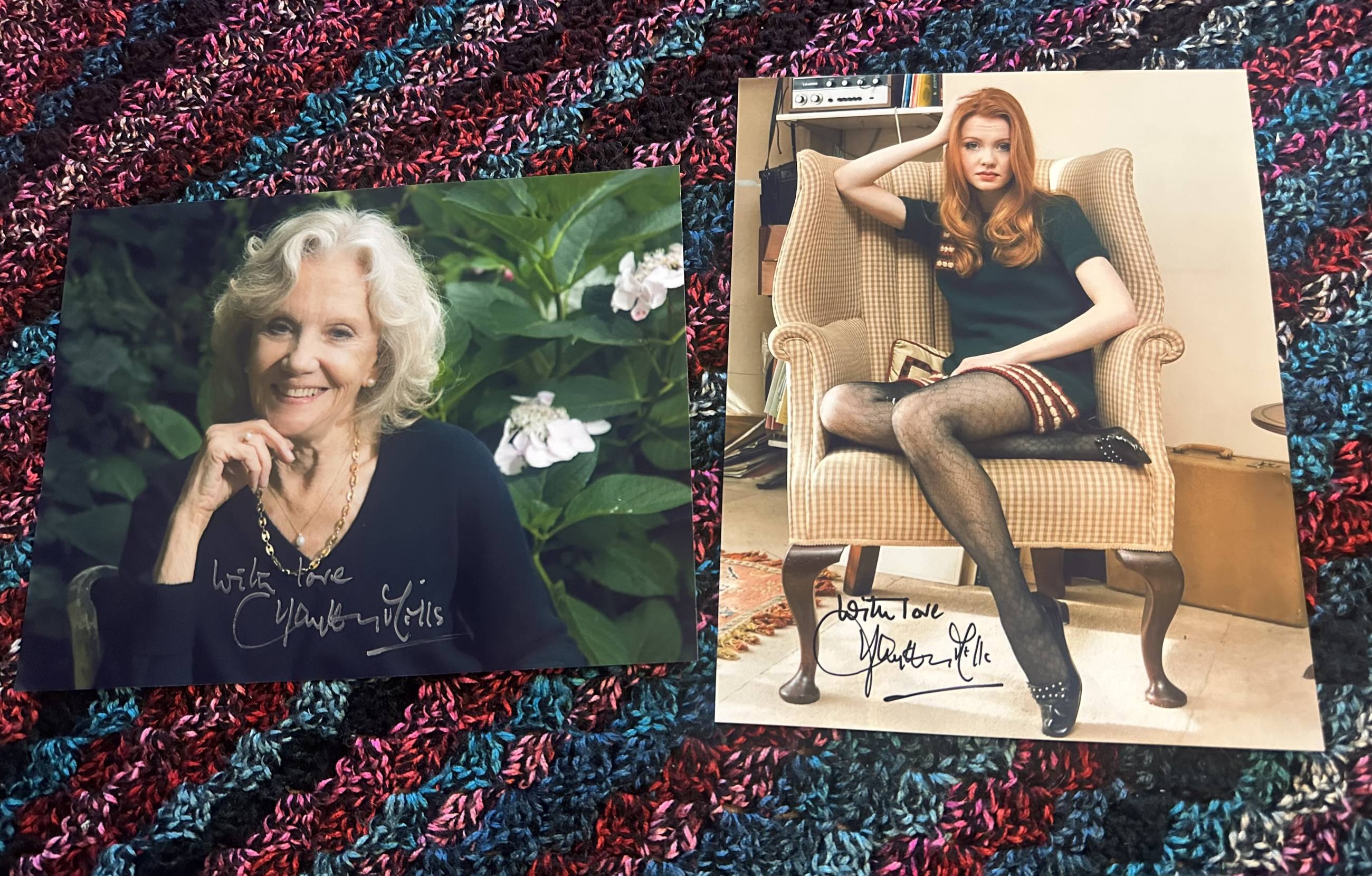 Hayley Mills autograph