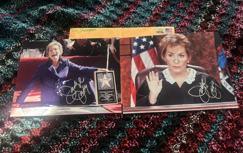 Judy Sheindlin autograph