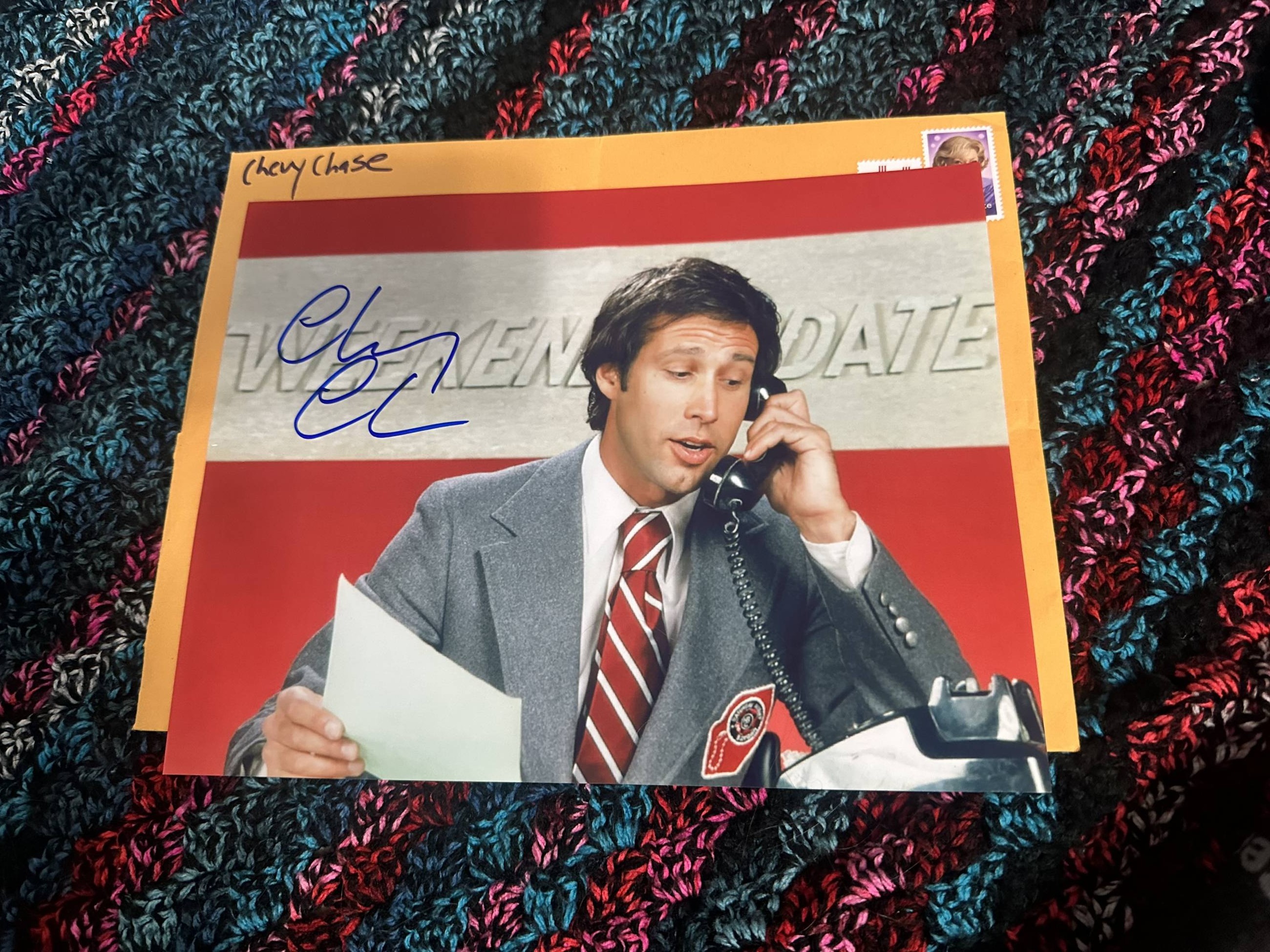Chevy Chase autograph